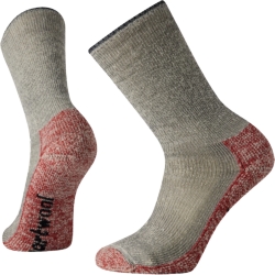 MOUNTAINEER CLASSIC EDITION MAXIMUM CUSHION CREW SOCKS - TAUPE X-LARGE